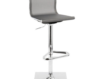 Mirage - Contemporary Adjustable Barstool With Swivel