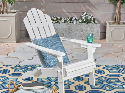 Aurascape - Outdoor Acacia Wood Foldable Adirondack Chair