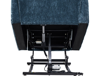 Dual Okin Motor Power Lift Recliner Chair For Elderly Infinite Position Lay Flat 180E Recliner With Heat Massage