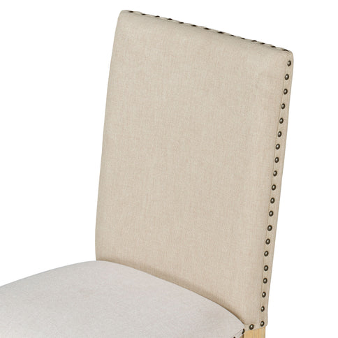 Upholstered Dining Chairs With Nailhead (Set of 2)