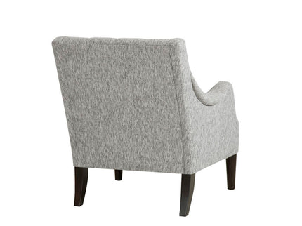 Button Tufted Accent Chair Vintage Style