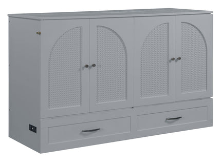 Murphy Bed With Large Drawers