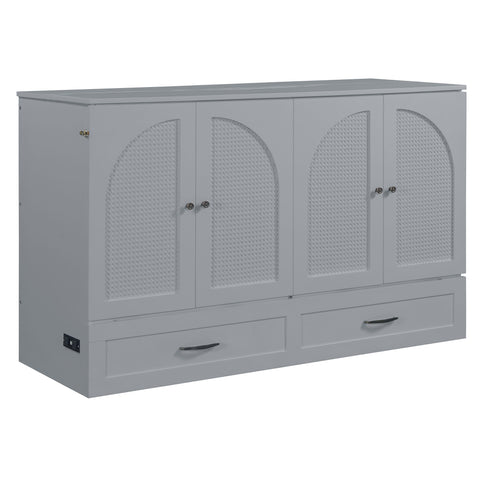 Murphy Bed With Large Drawers