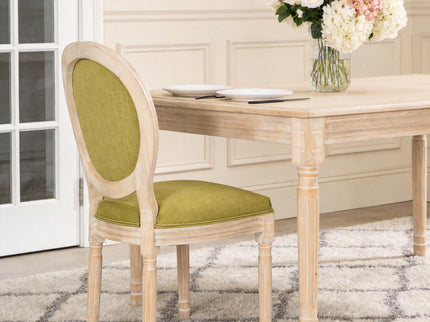 Upholstered With Round Back Dining Chairs (Set of 2)