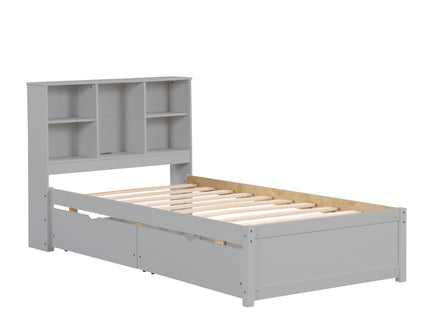 Bed Frame With Built In USB Port And 2 Drawers
