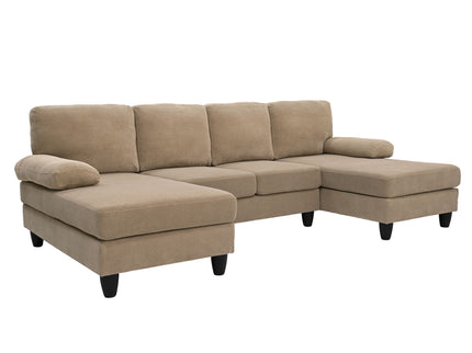 U-Shaped Sofa With Dual Chaise