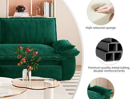Queen Pull Out 3 In 1 Convertible Sleeper Sofa, Multi-Functional