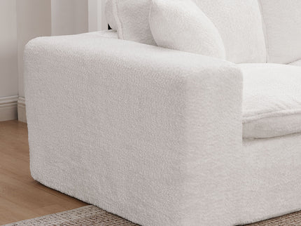 Sectional Sofa With Moveable Ottoman