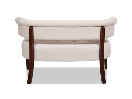Jared - Versatile Roll Arm Tufted Bench Settee