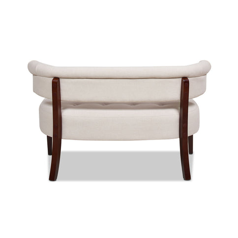 Jared - Versatile Roll Arm Tufted Bench Settee