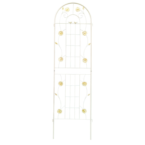 Metal Garden Trellis Rustproof Trellis For Climbing Plant Outdoor Flower Support