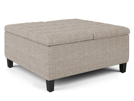 Harrison - Upholstered Coffee Table Storage Ottoman