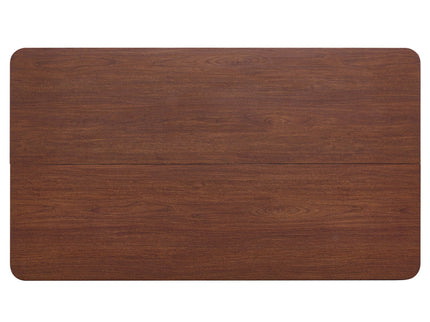 Compact Dining Table - Walnut / Black