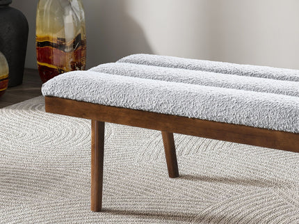 Troni - Bench - Brown / Light Gray