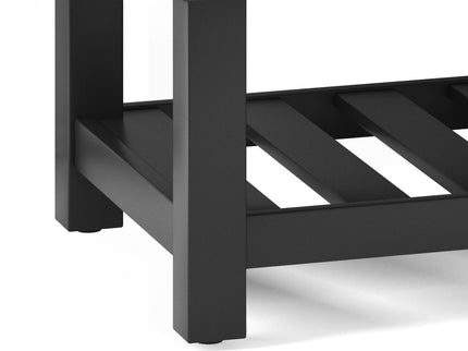 Cosmopolitan - Storage Ottoman Bench With Open Bottom