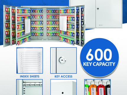 Adjustable Key Cabinet With Lock