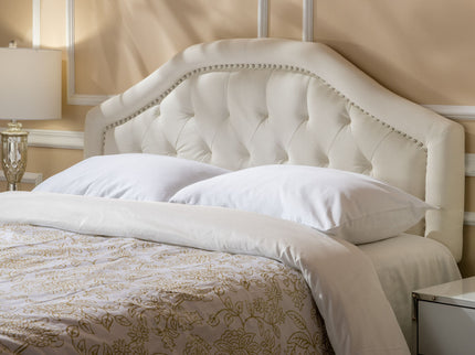 Kaarina - Contemporary Tufted Fabric Headboard