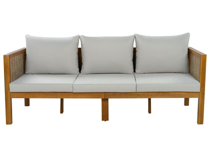 Patio Set Outdoor With Coffee Table And Cushions