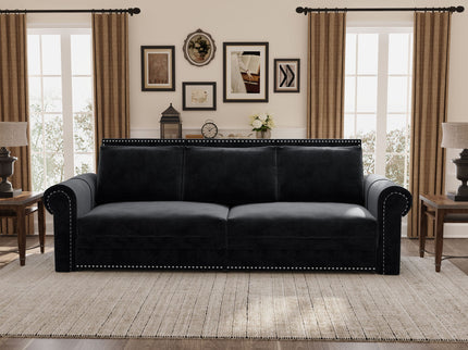 Chesterfield Sofa & Pull Out Bed