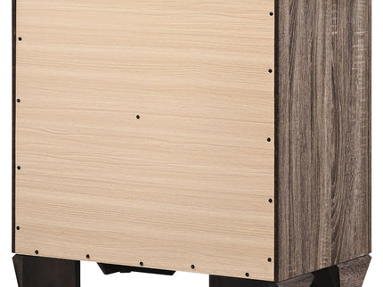 Tomasina - 2 Drawer Rectangular Nightstand - Taupe