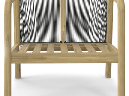 Palmetto - Outdoor Conversation Chair (Set of 2) - Stone Gray