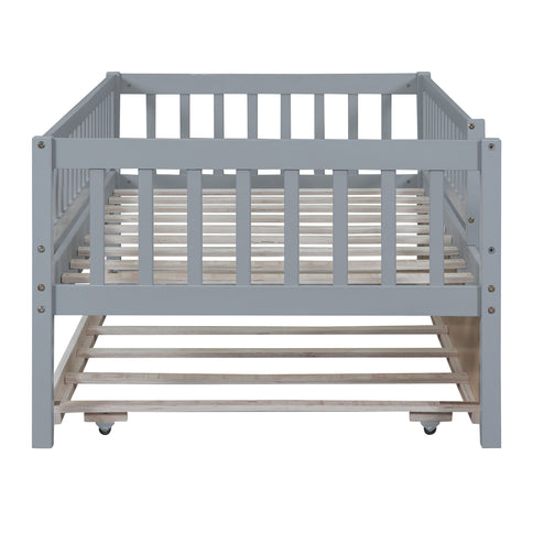 Multifunctional Wooden Daybed Bed