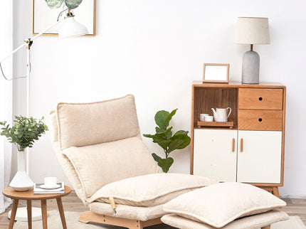 Single Lazy Sofa Chair Leisure Foldable Reclining Chair