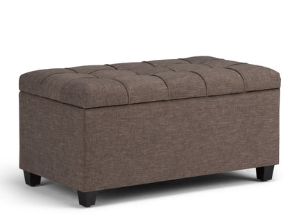 Sienna - Upholstered Storage Ottoman Bench