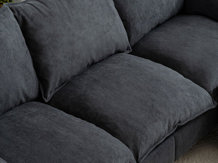 Convertible Combination Sofa With Footstools With Storage
