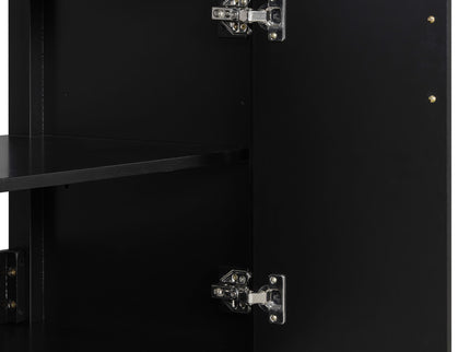 Bathroom Vanity With Sink, 4 Drawers, 2 Doors