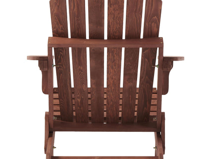 Oversize Outdoor Folding Adirondack Chair, Patio Chair For Garden