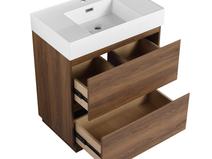 Modern Freestanding Bathroom Vanities With Single Sink Combo