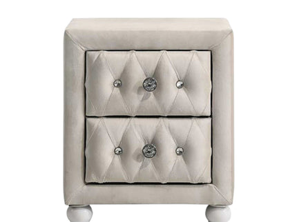 Reggie - Nightstand - Beige