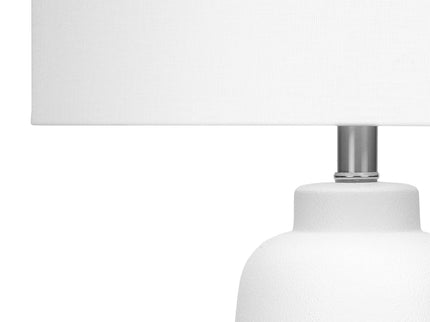 Lighting, Table Lamp, Ceramic, Modern - Cream