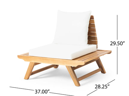 Sedona - Outdoor Club Chair With Slatted Design