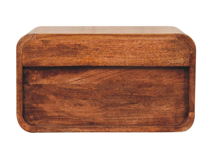 Curve Upper Slot Floating Nightstand