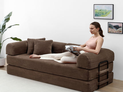 Convertible Foldable Floor Sofa Bed For Living Room