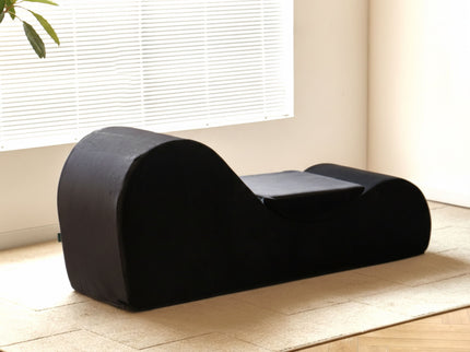 Solace - Chaise Lounge Chair Relaxation, Ergonomic Design With Soft Yet Firm High Density Foam Core