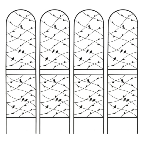 Garden Rustproof Trellis For Climbing Plants