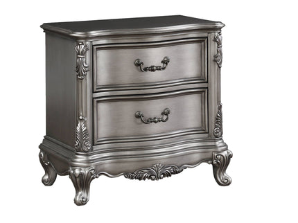 Ariadne - Nightstand - Antique Silver