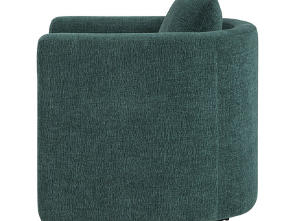 Sutton - Swivel Barrel Chair - Peacock