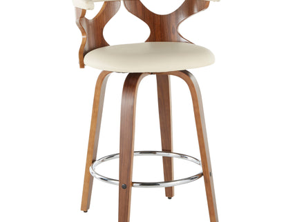 Gardenia - Mid Century Modern Counter Stool (Set of 2)