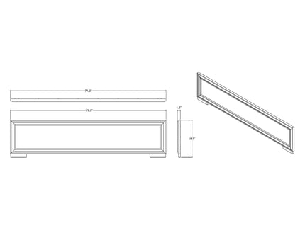 Adelaide - Bed With LED
