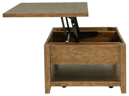 Castleton - Mobile Lift-Top Coffee Table