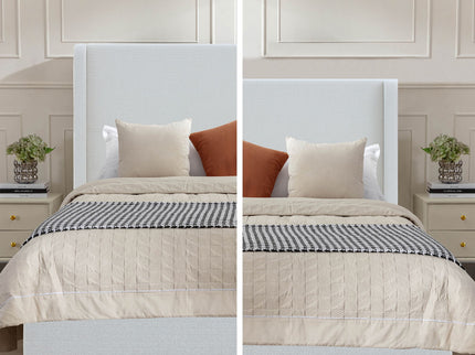 Harper - Tall Headboard Upholstered Bed With Elegant Simplicity