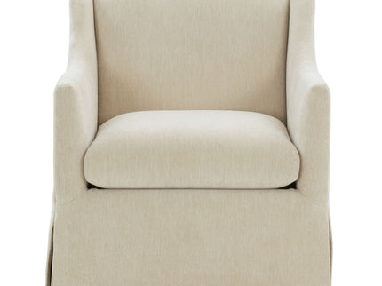 Luisa - Skirted Swivel Accent Chair