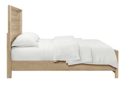 Contemporary Style Panel Bed