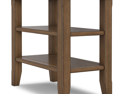 Acadian - Narrow Side Table - Rustic Brown