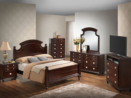 Bed Hand Carved Traditional