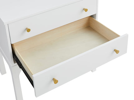 Alonso - 2 Drawer Nightstand - White
